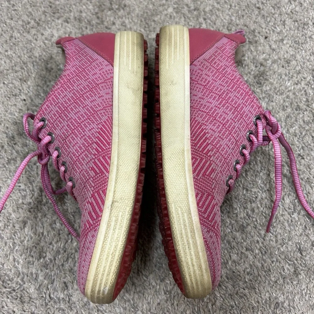 ECCO Hydromax Golf Shoes Women's 8-8.5‎ US 39 EUR Pink Extra Width Rubber Spikes